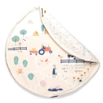 Worek na Zabawki i Mata do Zabawy 2w1 - Farm / Play&Go