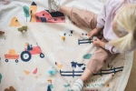 Worek na Zabawki i Mata do Zabawy 2w1 - Farm / Play&Go