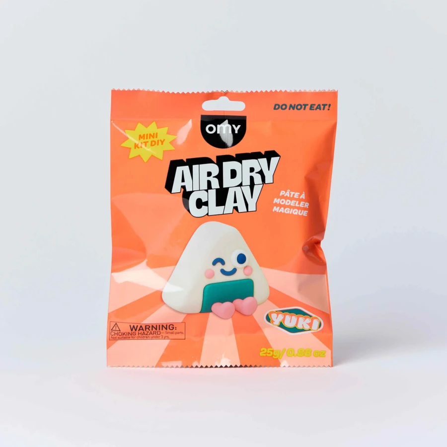 Zestaw kreatywny z masą samoutwardzalną AIR CLAY - Yuki / OMY