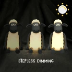 Lampka nocna BARANEK SHAUN Ciepła biel/RGB ze ściemniaczem / Eggy&Friends