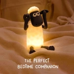 Lampka nocna BARANEK SHAUN Ciepła biel/RGB ze ściemniaczem / Eggy&Friends