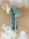 Rajstopki ze stopkami Granny Teddy Footed - Misty Blue / Silly Silas