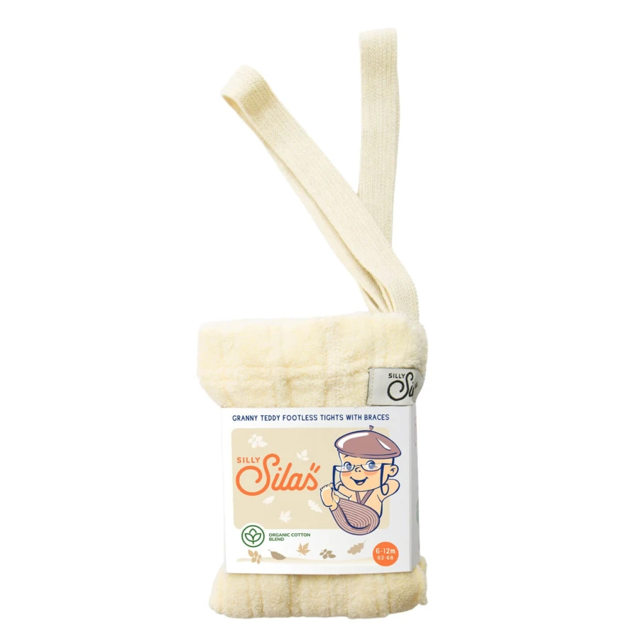 Rajstopki bez stopek Granny Teddy Footless - Lemon Icing / Silly Silas