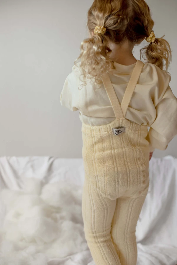 Rajstopki bez stopek Granny Teddy Footless - Lemon Icing / Silly Silas