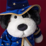 Łaciaty Piesek Czarodziej 31 cm / Jellycat Halloween