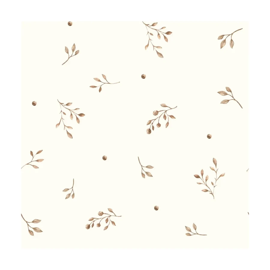 Prześcieradło do gondoli z bawełny organicznej - twigs / My Memi