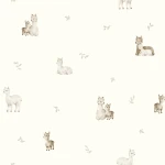 Prześcieradło z bawełny organicznej do łóżeczka dziecięcego 60x120 - alpacas / My Memi