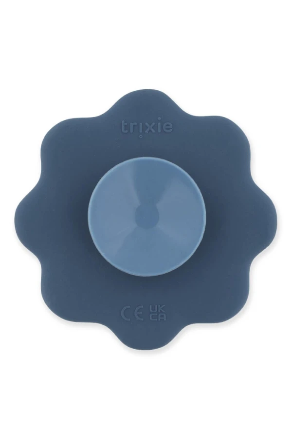 Silikonowa zabawka spinner z przyssawką - Triceratops / Trixie