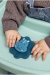 Silikonowa zabawka spinner z przyssawką - Triceratops / Trixie
