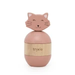 Drewniana układanka z grzechotką - Kot / Trixie