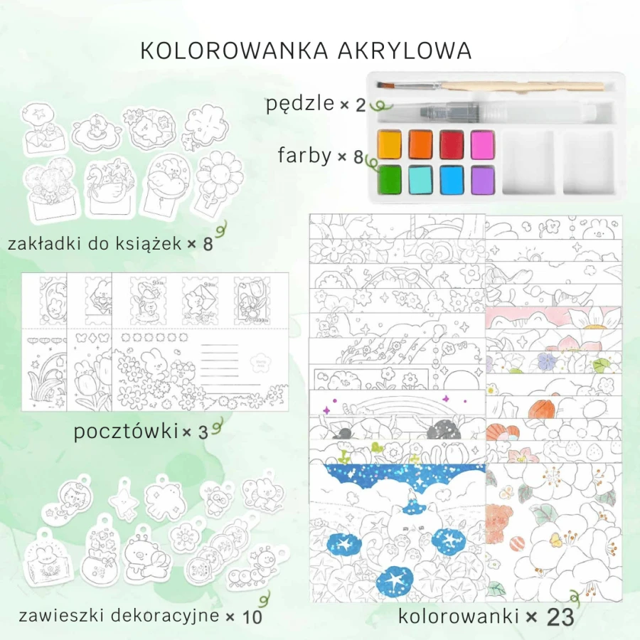 Kolorowanka Akwarelowa Pet Paradise, 3+ / Jarmelo