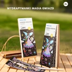 Wydrapywanki Magia Gwiazd - 25 str., Holograficzny Brokat, Rysik + Pędzelek / Jarmelo