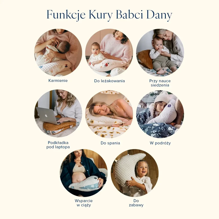 Kura Babci Dany Velvet Bawełna - MOO MEADOW PLAID / La Millou