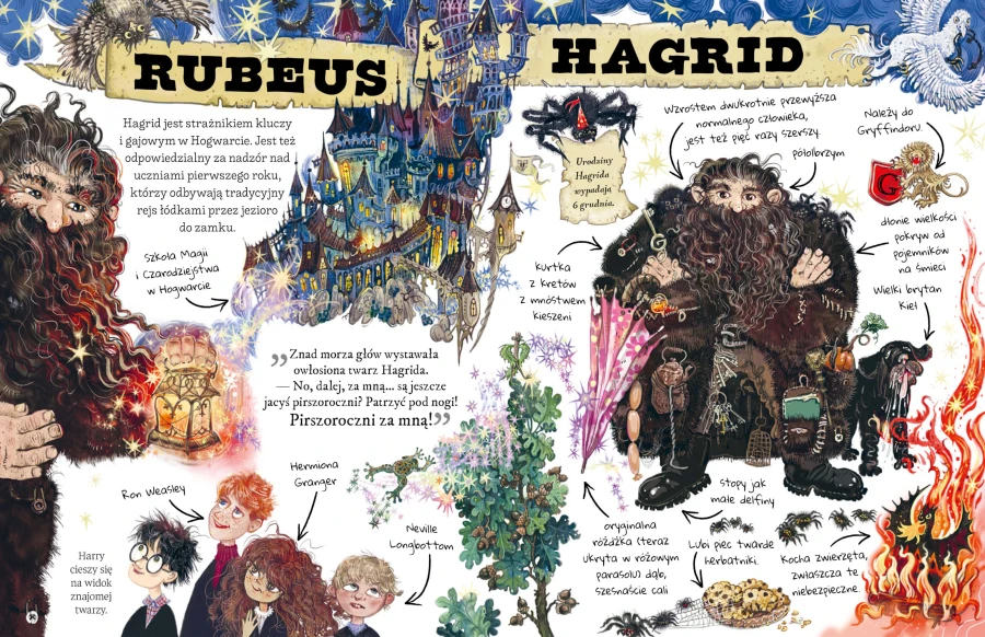 Mały potterownik. Hagrid. Przewodnik po serii Harry Potter. / Media Rodzina
