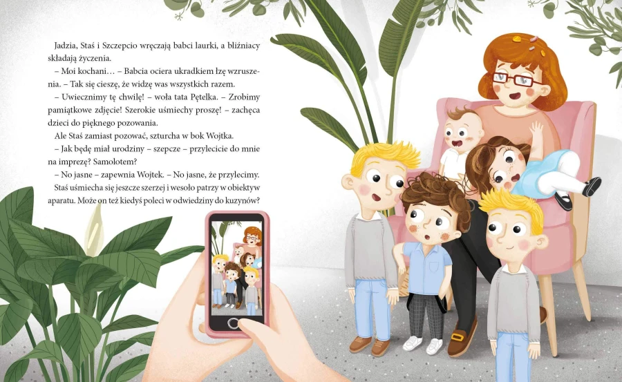 Staś Pętelka. Odwiedziny kuzynów. / Wydawnictwo Zielona Sowa