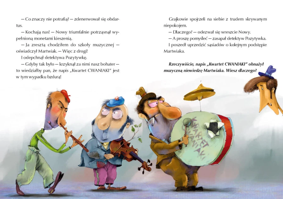 Wielki powrót detektywa Pozytywki / Wydawnictwo Nasza Księgarnia