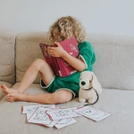 Tablet graficzny z szablonami do rysowania KIDYDRAW-MINI - pets / Kidywolf