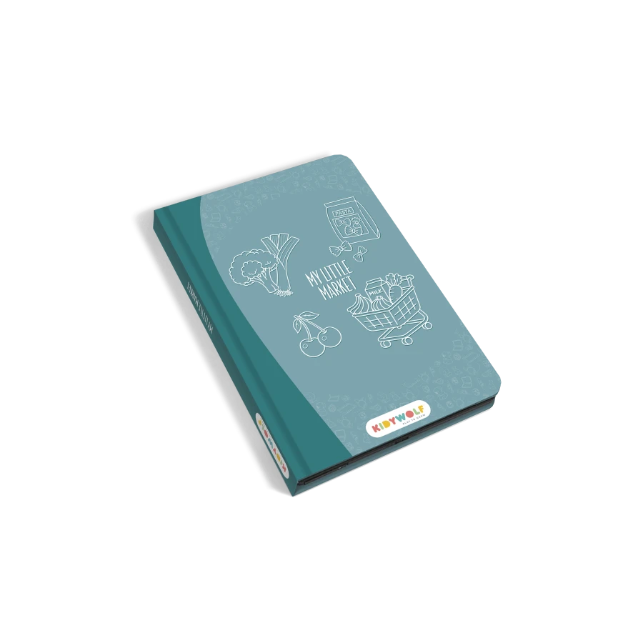 Tablet graficzny z szablonami do rysowania KIDYDRAW-MINI - My little market / Kidywolf