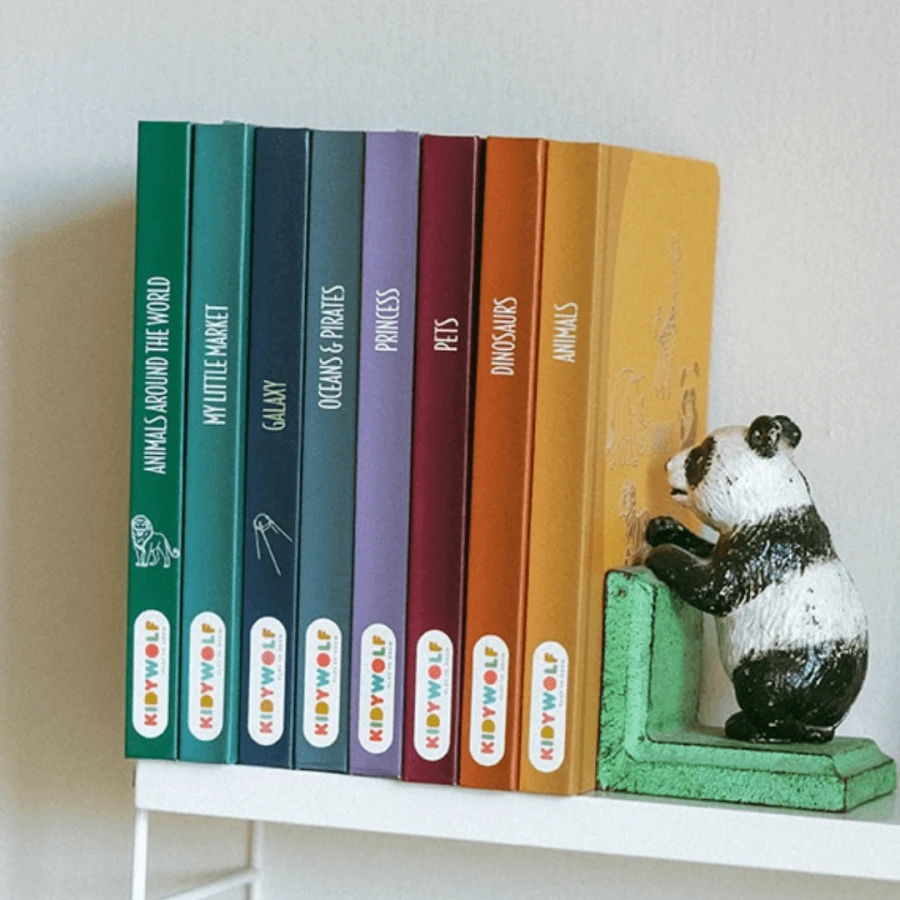 Tablet graficzny z szablonami do rysowania KIDYDRAW-MINI - My little market / Kidywolf