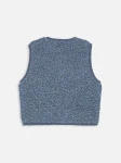Dziecięca kamizelka merino - baltic / Happymess
