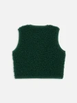Dziecięca kamizelka merino - moss / Happymess