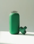 Szklana butelka Daily Bottle, 720 ml - Frosted Green / Muuki