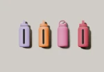 Szklana butelka Daily Bottle, 720 ml - Flamingo Pink / Muuki