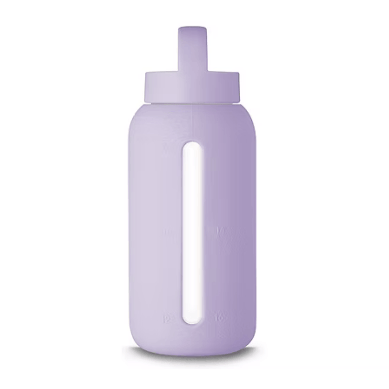 Szklana butelka Daily Bottle, 720 ml - Pastel Lilac / Muuki