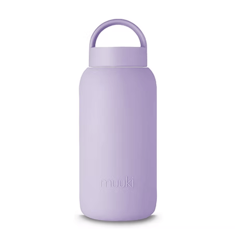 Szklana butelka Daily Bottle, 720 ml - Pastel Lilac / Muuki