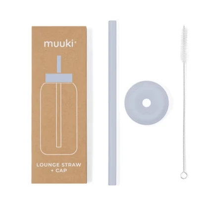 Silikonowa nasadka ze słomką do butelki Daily Bottle Muuki - Quantum Ice / Muuki