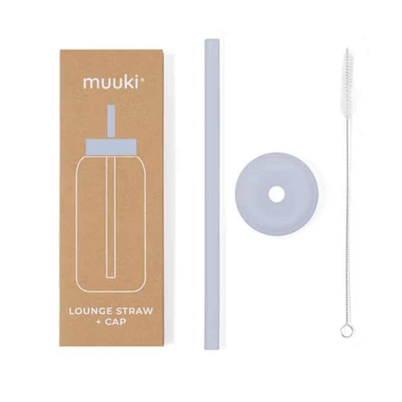 Silikonowa nasadka ze słomką do butelki Daily Bottle Muuki - Quantum Ice / Muuki