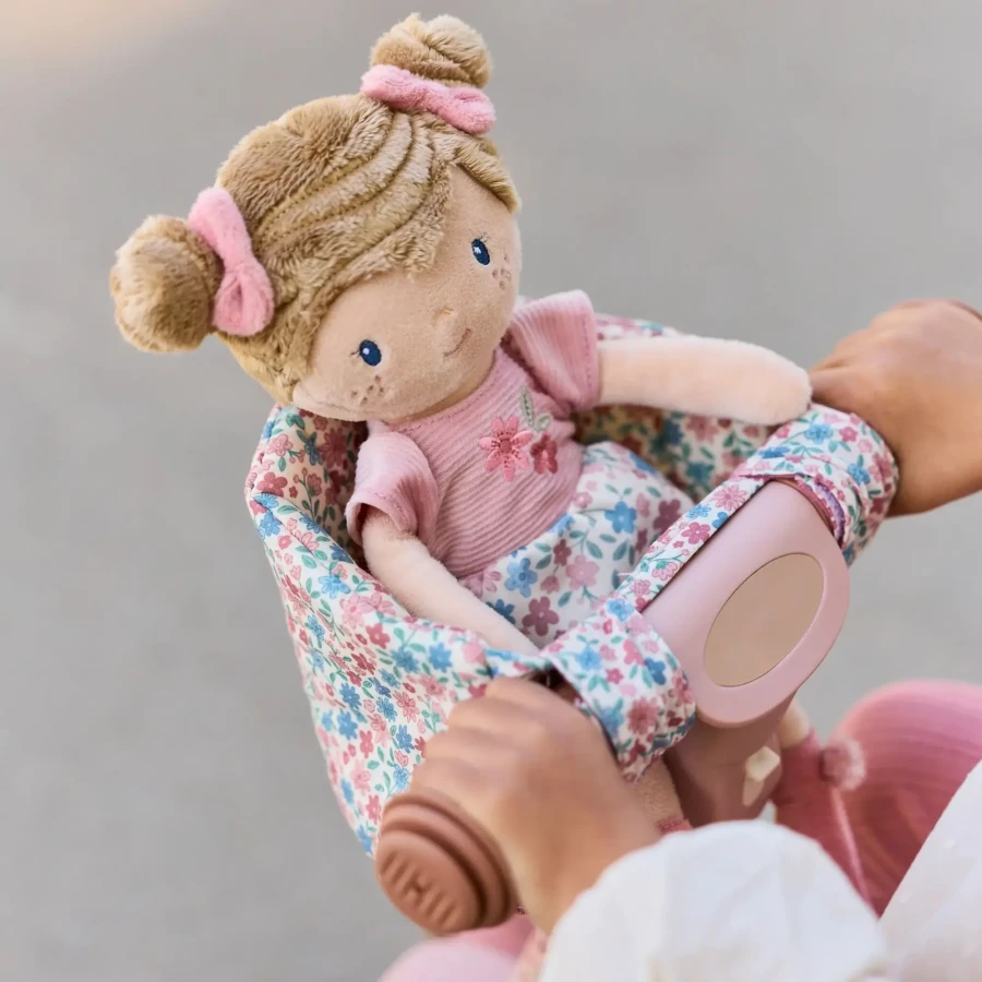 Fotelik podróżny dla lalki / Little Dutch