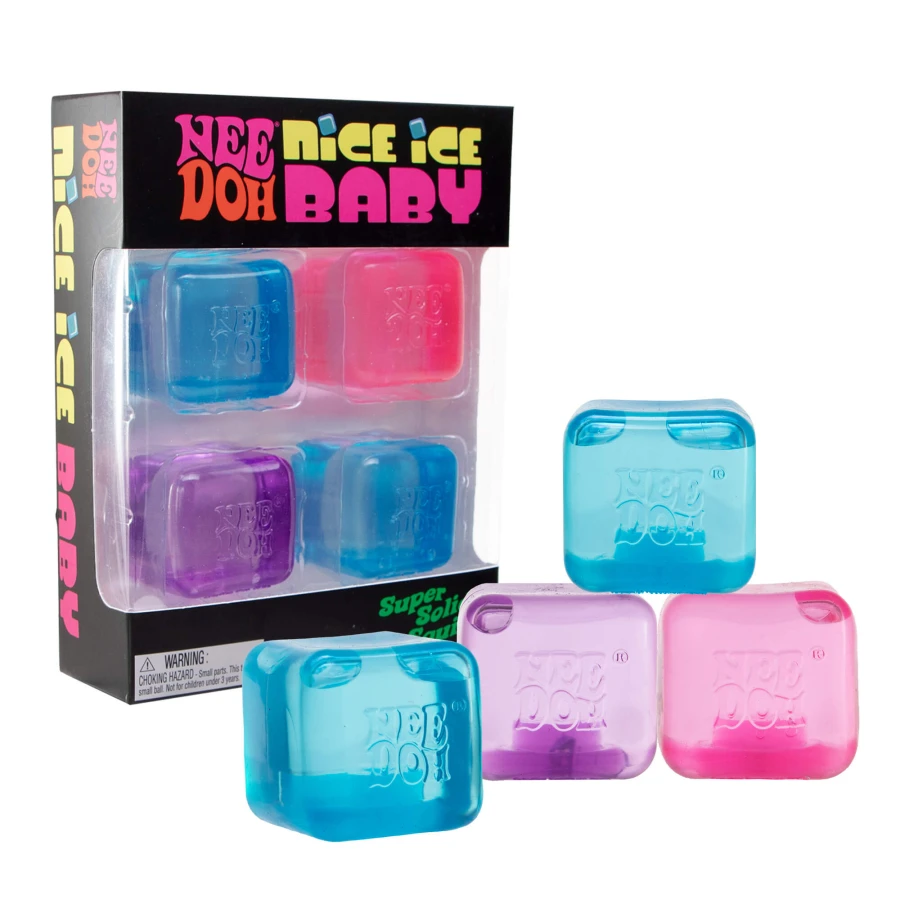 Sensoryczne gniotki Nice Ice Baby Teenie Needoh Multi-Pack / Schylling