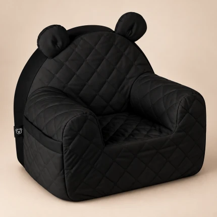 Fotelik Velvet -  black / BabySteps
