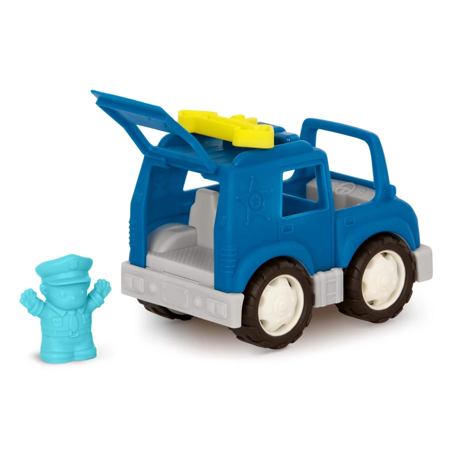 POLICYJNY SUV z kierowcą Policjantem - Little POLICE SUV, Wonder Wheels / Battat