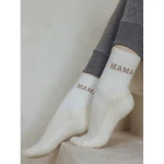 Skarpetki MAMA - jasny beż, 37-41 / Latte Mama
