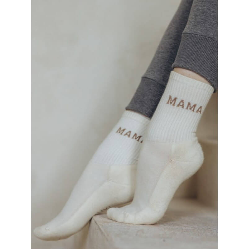 Skarpetki MAMA - jasny beż, 37-41 / Latte Mama