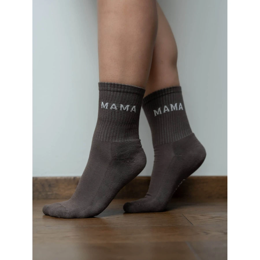 Skarpetki MAMA - choco, 37-41 / Latte Mama