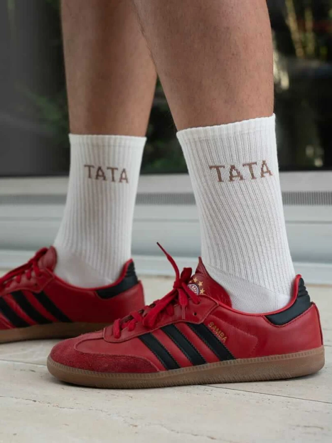 Skarpetki TATA - jasny beż, 41-46 / Latte Mama