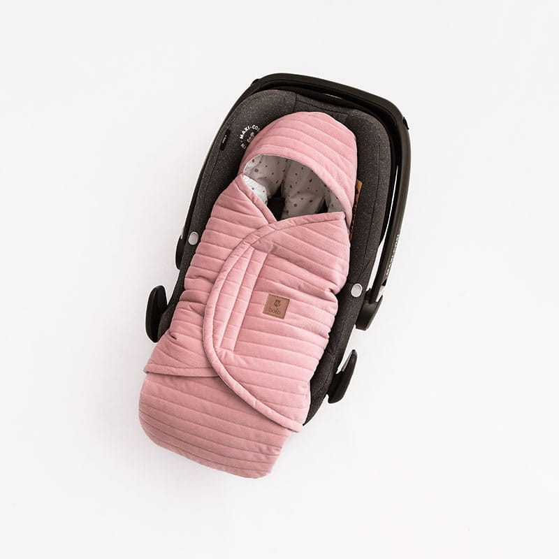 Otulacz do fotelika – różowy / Bolo