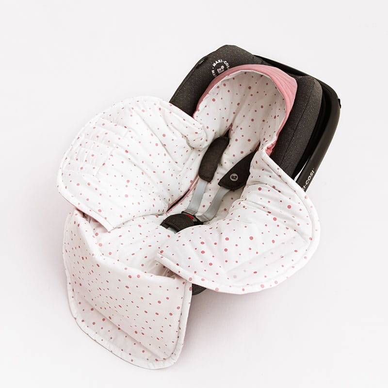 Otulacz do fotelika – różowy / Bolo