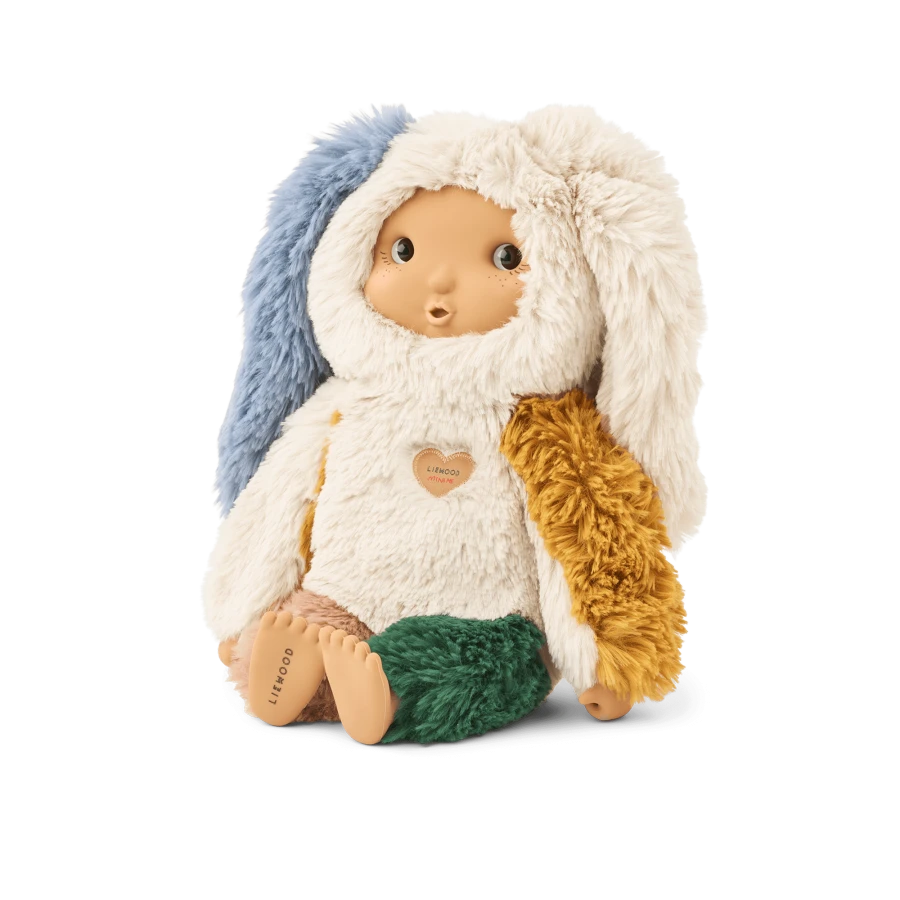 Pluszowa lalka Miko Riley - Sandy multi mix / Liewood