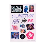 Kolorowanka dla dzieci z naklejkami KPop Demon Hunters 6+ / Crayola