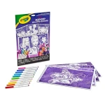 Zamszowa kolorowanka dla dzieci z flamastrami Super Tips KPop Demon Hunters 6+ / Crayola