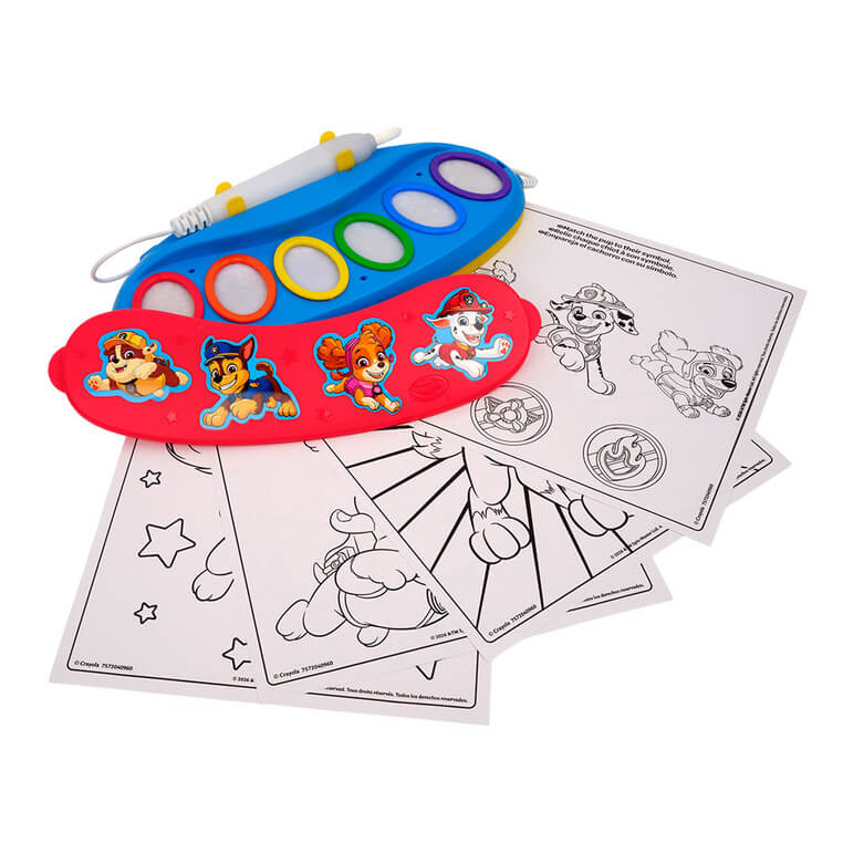 Magiczny pędzelek do malowania światłem Color Wonder Mess Free Psi Patrol 3+ / Crayola
