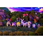 Figurki do malowania i mycia - zestaw zwierzątka 7 szt., flamastry zmywalne 5 szt., szczoteczka Scribble Scrubbie Unipets 3+ / Crayola
