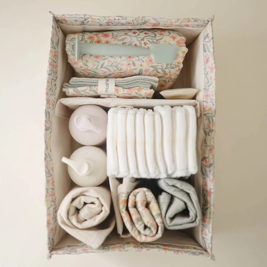 Organizer na pieluchy - Pastel Blooms / Mushie