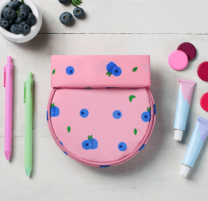 Ekologiczny woreczek Grab’n’Go - Blueberry / Roll'eat 