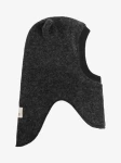 Kominiarka z uszkami misia - Dark Grey Melange / HUTTEliHUT
