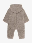 Kombinezon 100% wełny merino Teddy z podszewką - Camel Melange / HUTTEliHUT